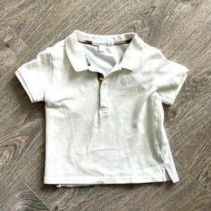 Burberry boys polo shirt
